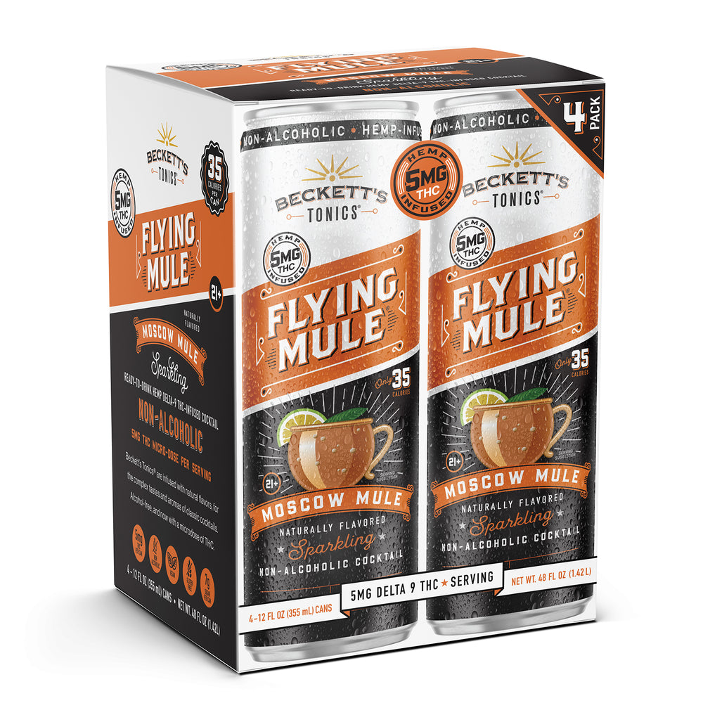 Beckett’s Flying Mule® -  Moscow Mule Sparkling Cocktail - HD9